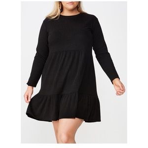 Philosophy Mock dress in black